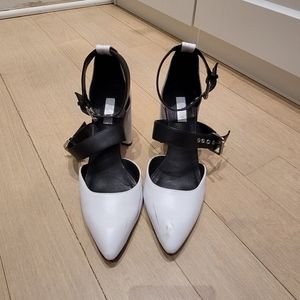 Topshop strappy block heel